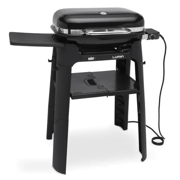 Weber Lumin Svart Ställ Elgrill Svart