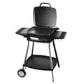 Miniatyrbild 1 av 5: Cecotec Electric barbecue with 2000 W power, mixed cooking surface with non-stick coating, hinged lid, adjustable thermostat, grease tray, steel legs