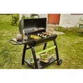 Miniatyrbild 4 av 4: Kolgrill COOK'IN GARDEN Tonino - Rund grill med termometer, förbränningskorg - svart