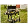 Miniatyrbild 2 av 4: Kolgrill COOK'IN GARDEN Tonino - Rund grill med termometer, förbränningskorg - svart