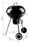 Miniatyrbild 3 av 4: Grill - BBQ - med askuppsamlare - med lock