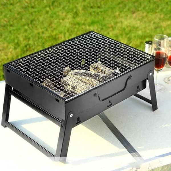 Bärbar Grill Fällbar - Märke - Modell - Bärbar och fällbar - Lätt att rengöra - Horisontell