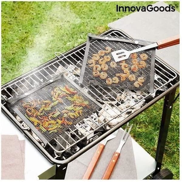 BBQNet[825] BBQ Mesh Bag Set om 2