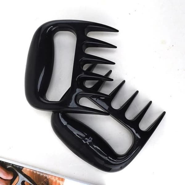 Creative Kitchen Bear Catch Grillgaffel Bear Claw Köttskärare svart