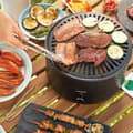 Miniatyrbild 5 av 11: Bärbar rökfri kolgrill CleanQ InnovaGoods