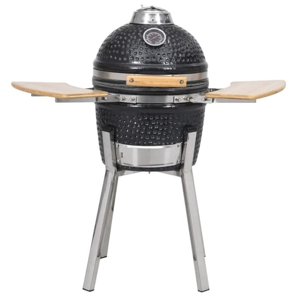 vidaXL Kamado grilli/savustin keramiikka 81 cm -  Ulkogrillit