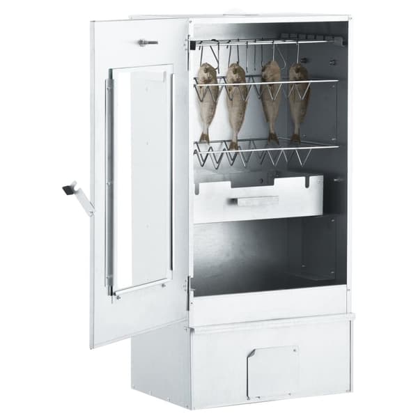 The Living Store rygeovn med generator til koldrøgning galvaniseret stål -  Grill