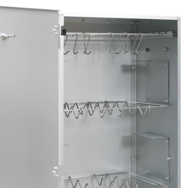 The Living Store rygeovn med generator til koldrøgning galvaniseret stål -  Grill