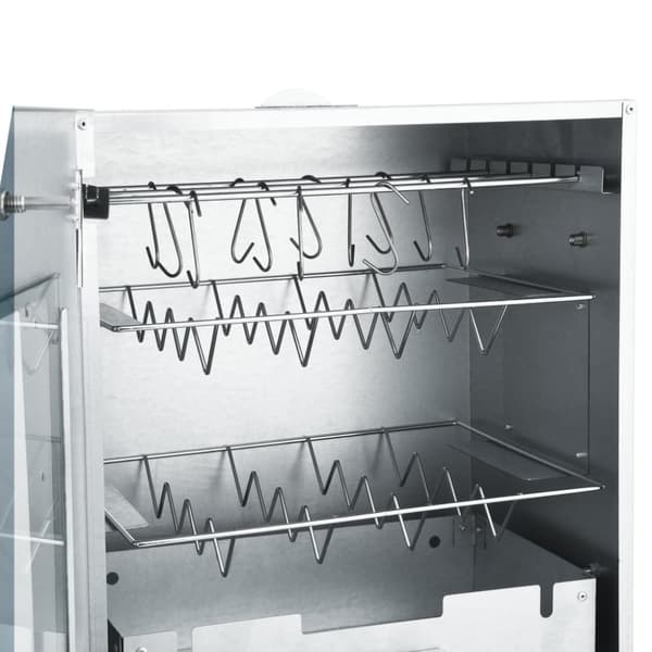 Ulkogrillit - Living BBQ-uunisavustin ja 1 kg puulastuja 44,5 x 29 x 83 cm