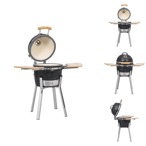 Utomhusgrillar - Kamado keramisk grill smoker 81 cm