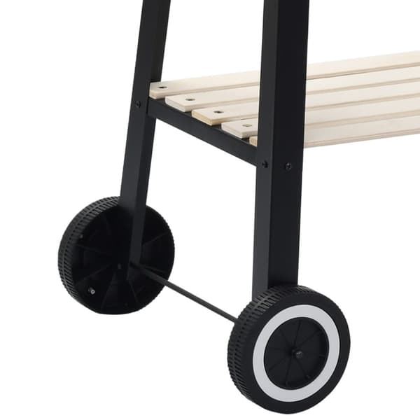 Utomhusgrillar - Living Kolgrill stativ med hjul