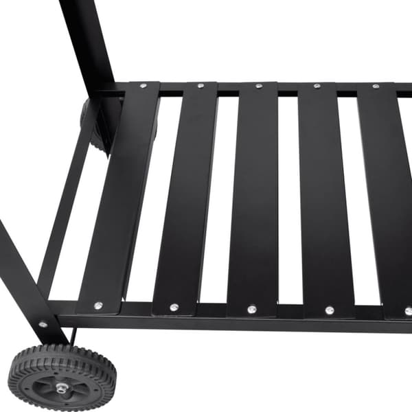 Kolgrill med två hjul svart - Trädgårdsgrill - Trädgårdsgrillar - Home & Living
