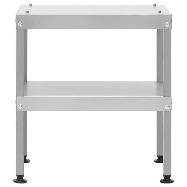 Pöytä savustinuunille 40x28x44,5 cm galvanoitu teräs - Työpöytä - Keittiön Työpöytä - Home & Living