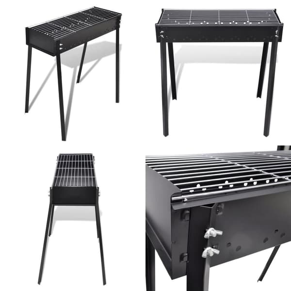 Firkantet kulgrill 75 x 28 cm - Kulgrill - Kulgriller - Home & Living