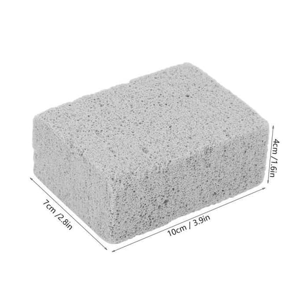 Rengöringsblock - Pwshymi - Pimpsten - Tar bort fett - Icke giftig - 10x7x4 cm