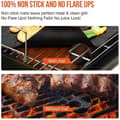 Miniatyrbild 2 av 4: Grill Planchas CLYCTIP matlagningsmatta för grill och ugn, set med 5,40cm*33cm Non-Stick BBQ Lakan e 2640