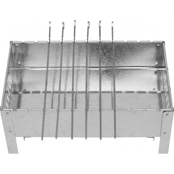 Mustang Kulgrill med 6 spyd