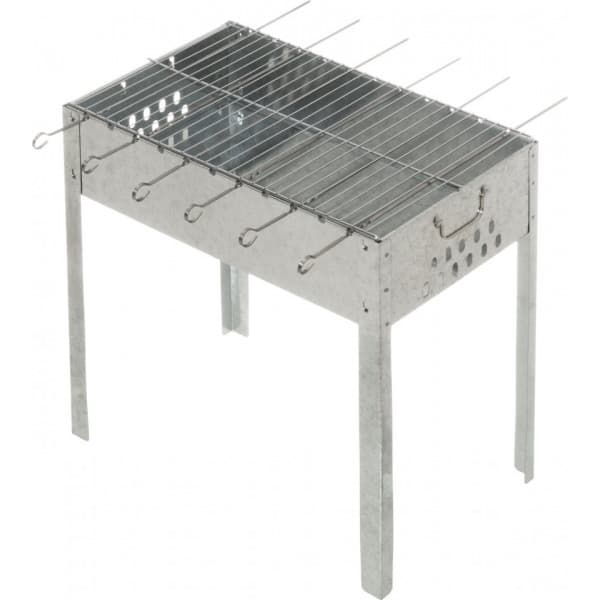 Mustang Kulgrill med 6 spyd