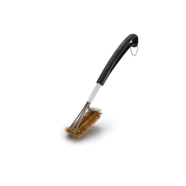 Grill- och planchatillbehör Napoleon Trippelborste för matlagning grill 58 cm mässingsborst