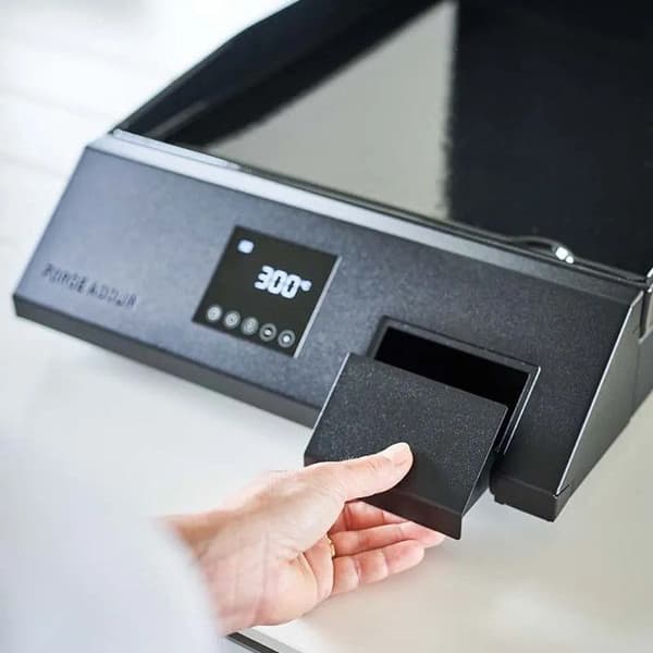 Forge Adour COOKING elektrisk plancha - Effekt 2500W - Emaljerad gjutjärnsplatta - Stålbeläggning