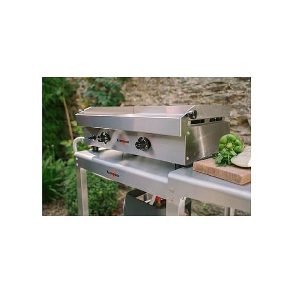 Plancha Krampouz Plancha Samba Dubbel rostfri gas SAMBA PFSB2MA-KR