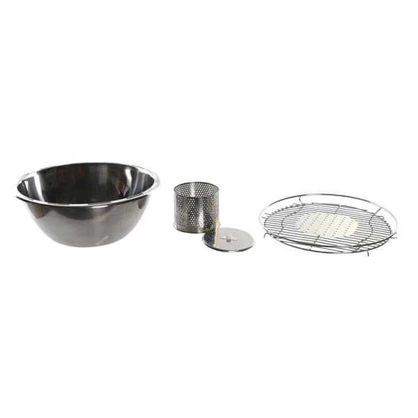Havegrill DKD Home Decor Stål PVC (34,5 x 34,5 x 25 cm)