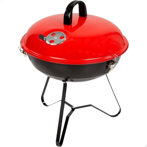 Havegrill Transportabel Aktive Emaljeret metal Ø 36 cm 36 x 44 x 36 cm (4 enheder) Rød