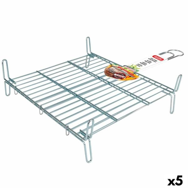 Grill Algon   Dobbelt Galvaniseret 40 x 40 cm (5 enheder)
