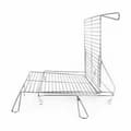 Miniatyrbillede 3 af 3: Grill Algon Chromsalt Roterende Sølvfarvet 45 x 50 x 9 cm (4 enheder)