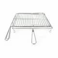 Miniatyrbillede 2 af 3: Grill Algon Chromsalt Roterende Sølvfarvet 45 x 50 x 9 cm (4 enheder)