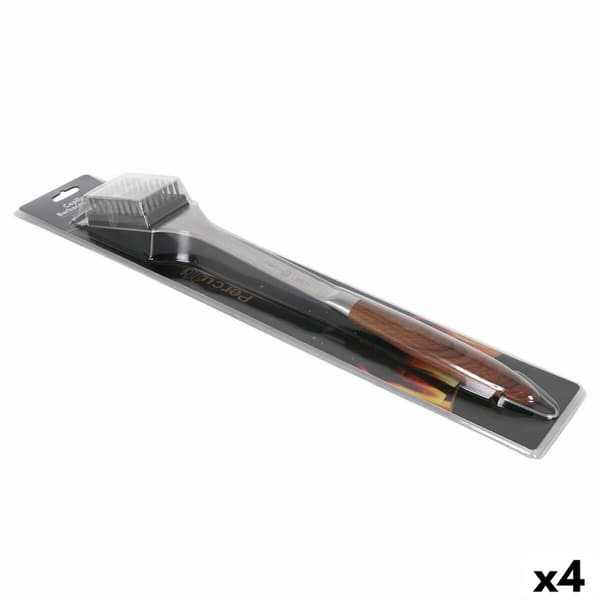 Grillborste Percutti Rostfritt stål 53 x 10 x 13 cm (4 antal)