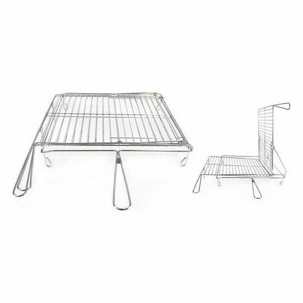 Grill Algon Chromsalt Roterende 40 x 45 x 10 cm (4 enheder)
