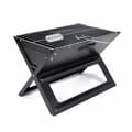 Miniatyrbilde 1 av 2: Sammenleggbar bærbar grill for bruk med kull X-formet 45 x 30 x 35 cm Jern