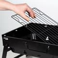 Miniatyrbilde 6 av 7: Bærbar Grill Aktive Rektangulær Svart 50 x 23 x 30 cm (2 enheter)