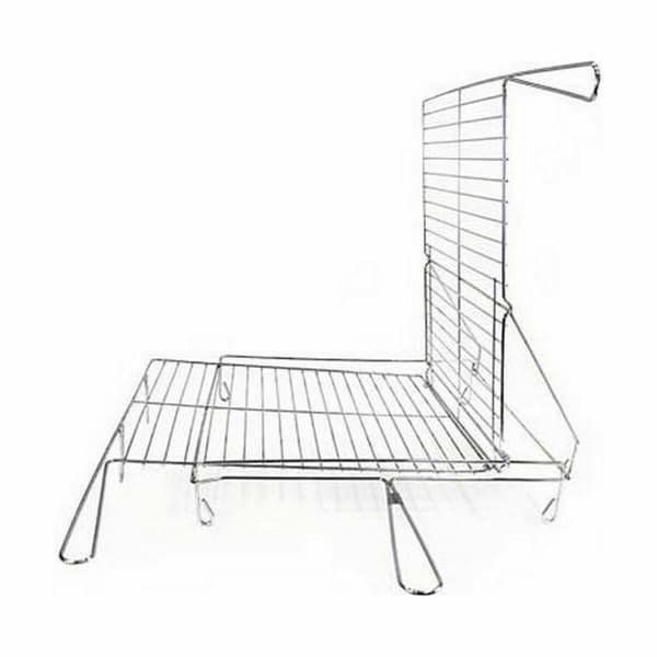 Grill Algon Kromad Roterbar Silvrig 45 x 50 x 9 cm (4 antal)