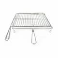 Miniatyrbild 2 av 3: Grill Algon Kromad Roterbar Silvrig 45 x 50 x 9 cm (4 antal)