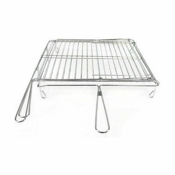 Grill Algon Kromad Roterbar Silvrig 45 x 50 x 9 cm (4 antal)