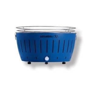 LotusGrill - NY MODELL 2019 - XL BLÅ grill med batterier och USB-strömkabel Blå