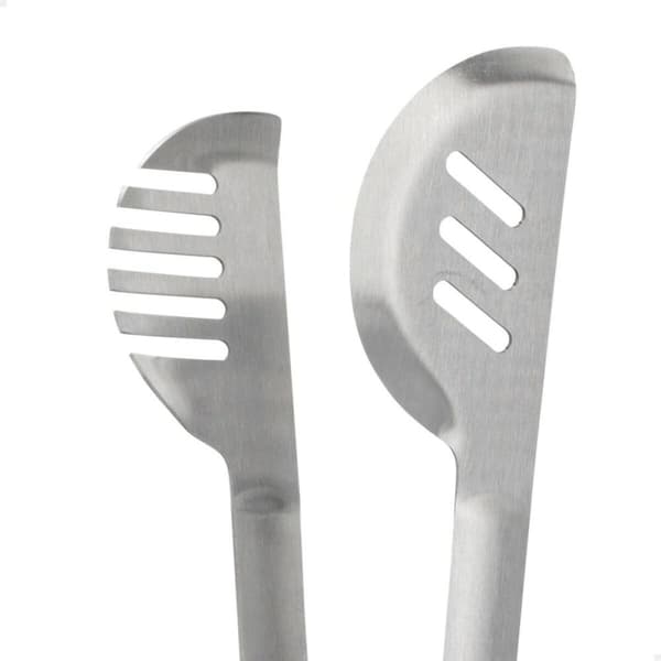 Set med Redskap för Barbecue Aktive 4 Delar Grill Rostfritt stål 10 x 42 x 4 cm (4 antal)