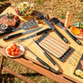 Miniatyrbillede 2 af 11: Tilbehør til grillen med opbevaringstaske BBSet InnovaGoods 12 Dele