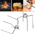 Miniatyrbild 1 av 4: LARS360 2 st rostfritt stål kötttång Multifunktions BBQ Grill Gaffel Grilltillbehör