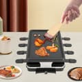 Pikkukuva 2 / 5: Kannettava sähköinen BBQ-grilli, 1300W teho, monitasoinen ruoanlaitto, tilaa säästävä muotoilu