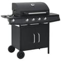 Miniatyrbild 2 av 2: Gasolgrill 4+1 kokzoner svart
