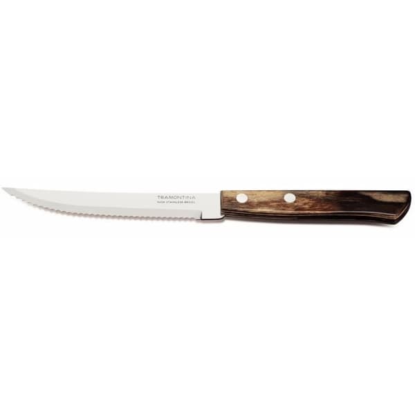 Grillbestickset - TRAMONTINA - Churrasco 29899-211 - Handtag i polywood - Rostfritt stål - FSC