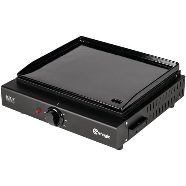 SOMAGIC Oliana elektrisk plancha 1 gjutjärnsbrännare - 43 x 37 cm