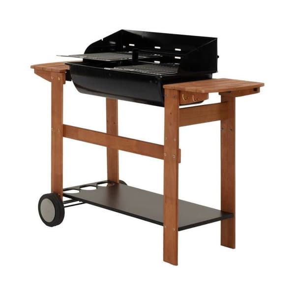 Grill charon "Azur pro" i trä - Neka - Svart