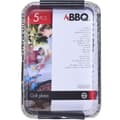 Miniatyrbild 2 av 4: Aluminium BBQ Pan Set - Silver - 5 delar
