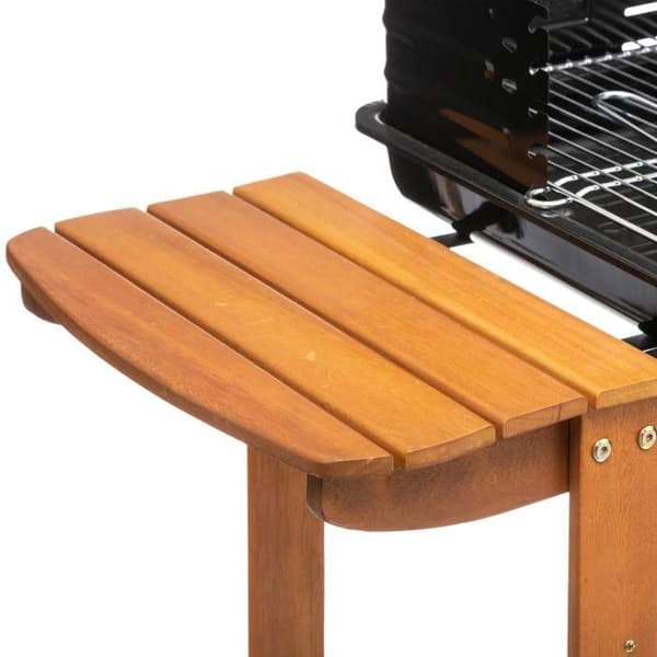 Träkolsgrill "Clorinda" trä - Neka