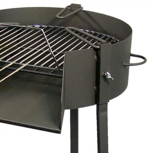 Rund Grill Med Paella Ställ