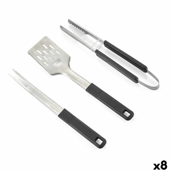 Sæt med grillredskaber Algon 3 Dele (8 enheder)